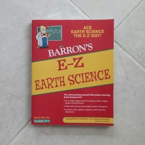 Unused Barron E-Z Earth Science Clep Book